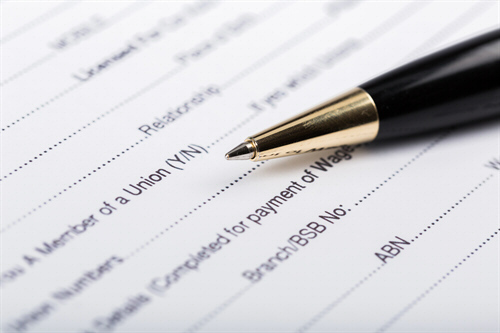 Registration procedure